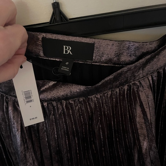 NWT Banana Republic Malia metallic maxi skirt Size 0. GORGEOUS, very special - Picture 3 of 10